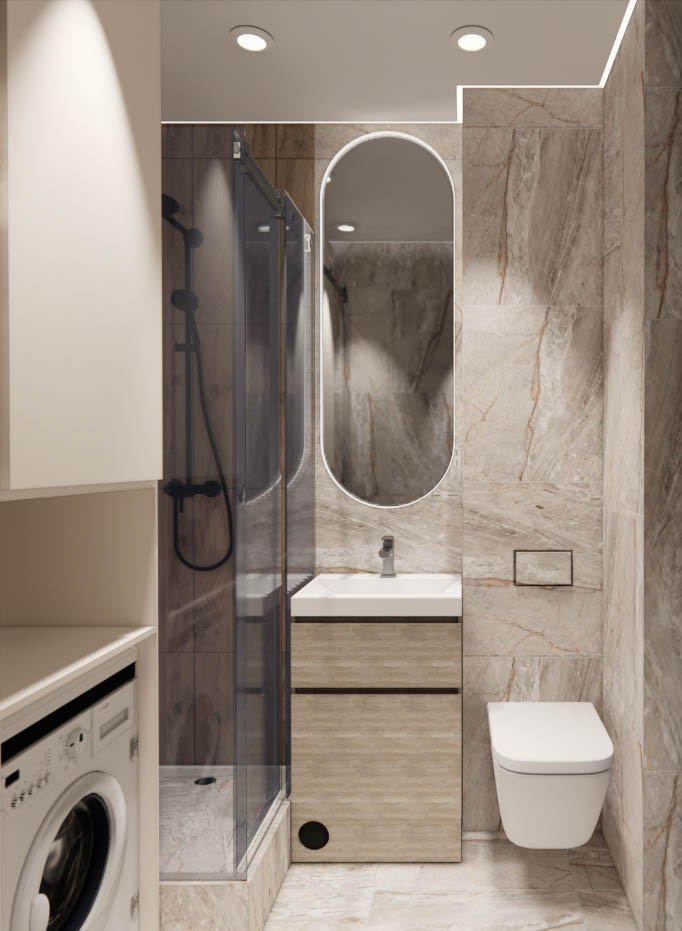 Workspace design planned by interior designers for functionality